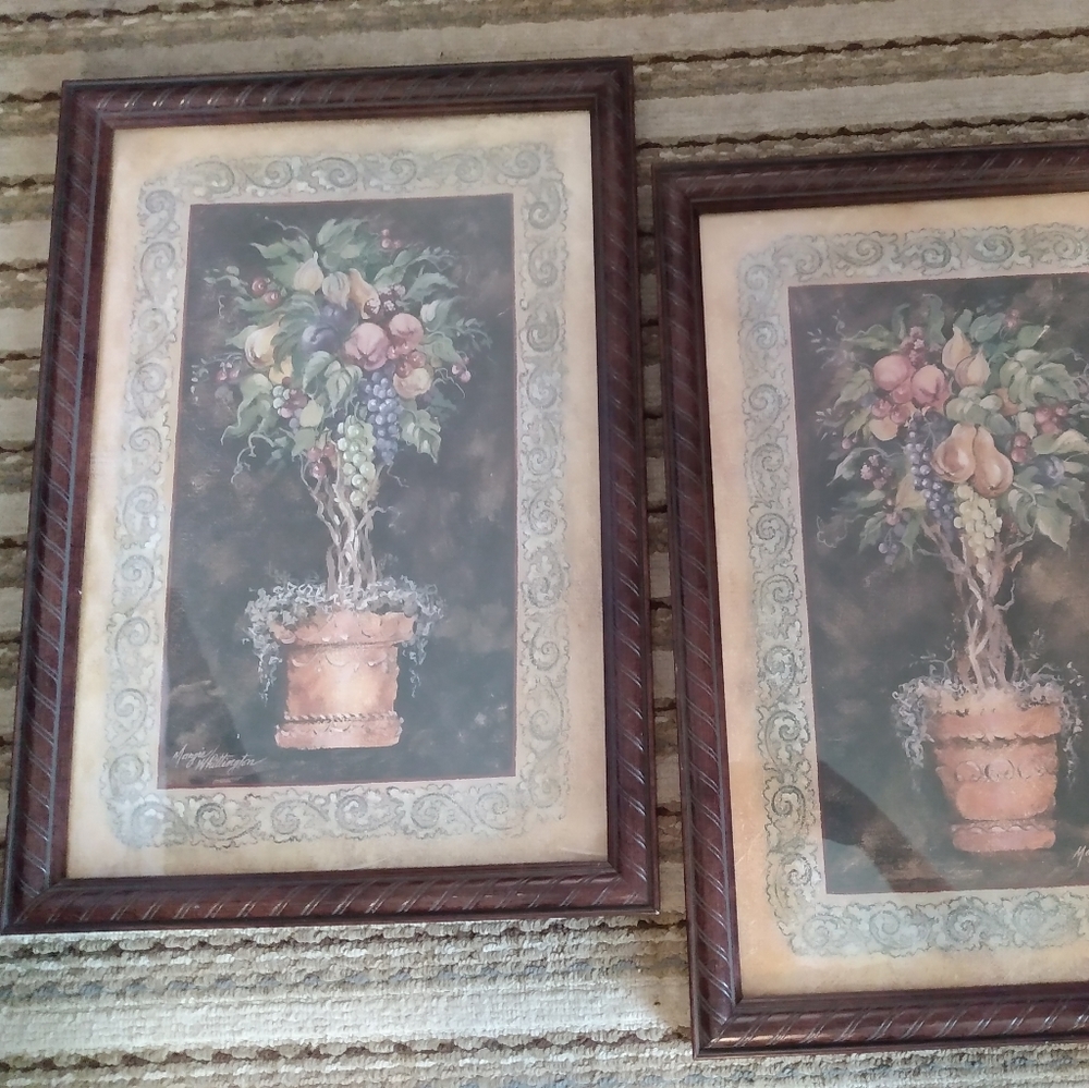 Set of 2 Home Interior Margie Whittington